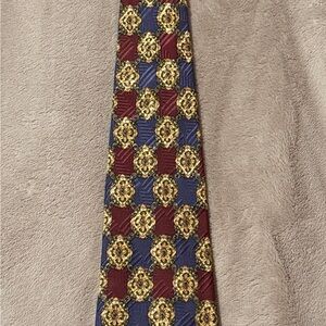 Robert Talbott Red and Gold Patterned Tie